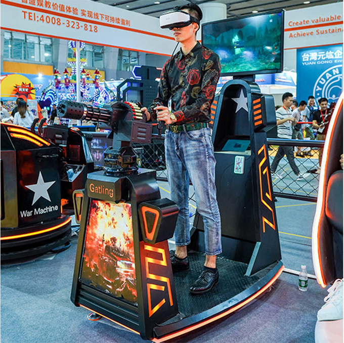 Virtuele Werkelijkheid Schieten Gatling Gun Games Schietspellen 9d Vr Shooting Simulator Zombie Arcade Machine 2