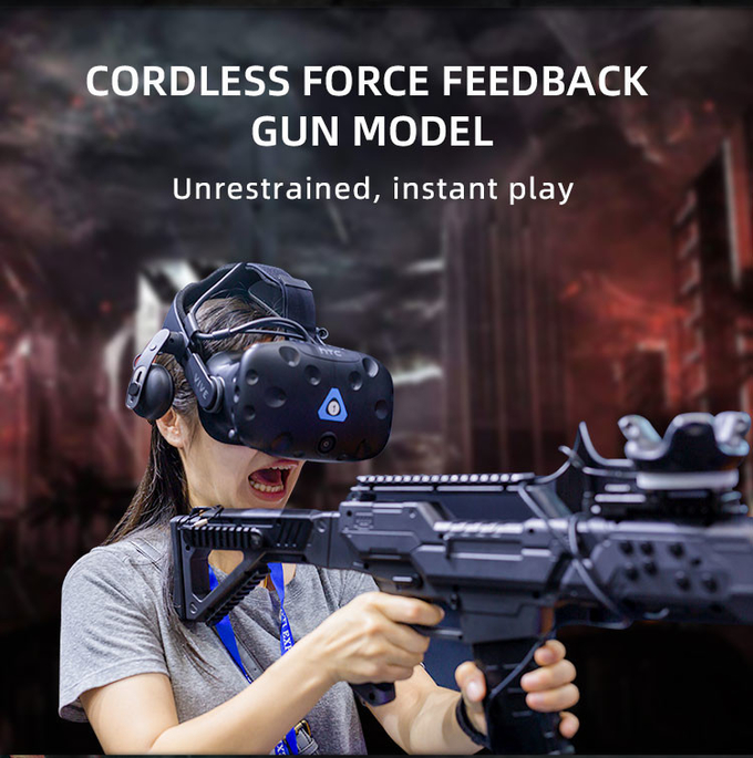 VR Zombie Game 9d VR Shooting Simulator Virtual Reality Playstation 2
