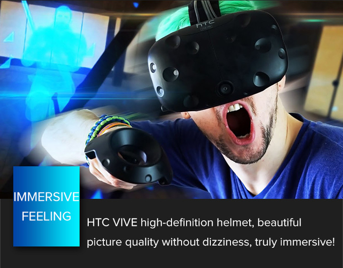 VR Shooting Games 9D VR Interactieve Spelen Met Munten Operatie Kaart Betalingssysteem Voor VR Park 3
