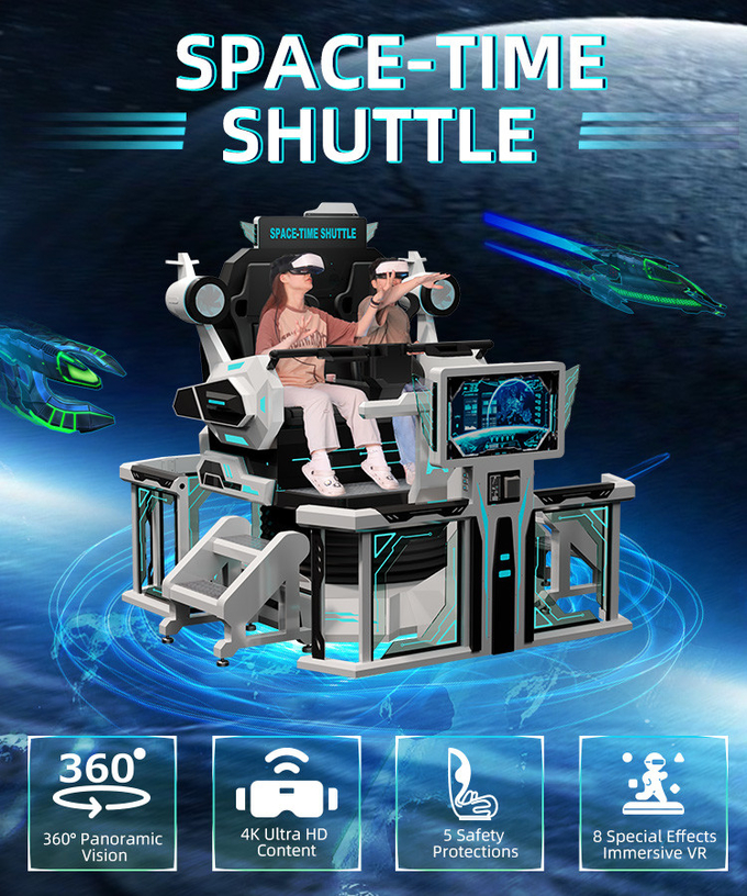 360 vr stoel 9d vr bioscoop vr simulator machine virtuele realiteit rollercoaster indoor games amusement ritten 0